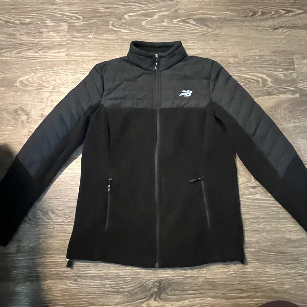 New Balance Fleece Zip Up Jacket Size M